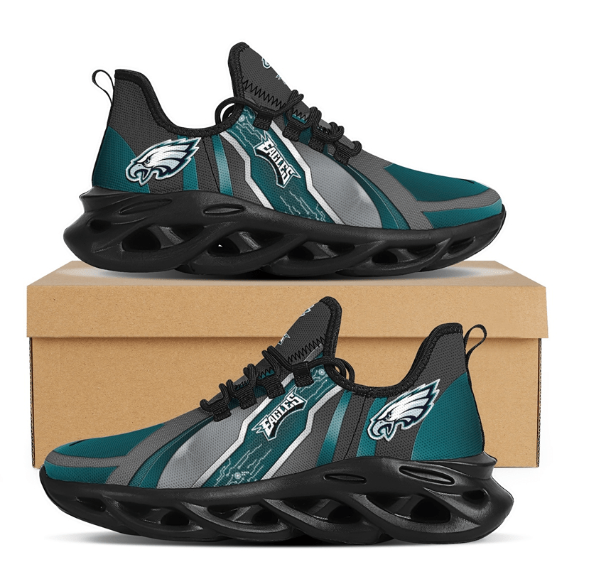 Ideafootwear Philadelphia Eagles Max Soul Shoes Sneakers For Men And Women 5