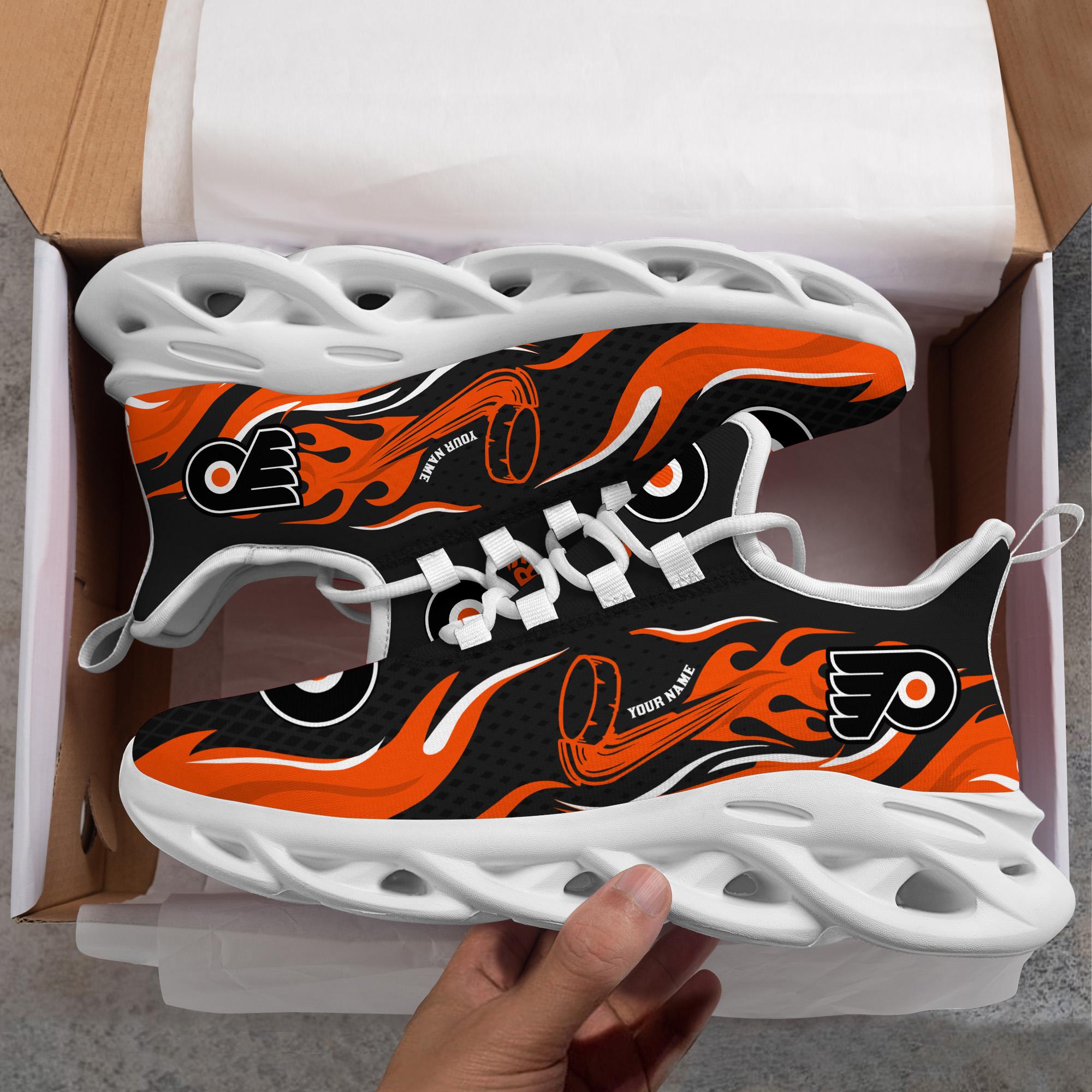 Ideafootwear Philadelphia Flyers Max Soul Shoes Sneakers For Men And Women 3