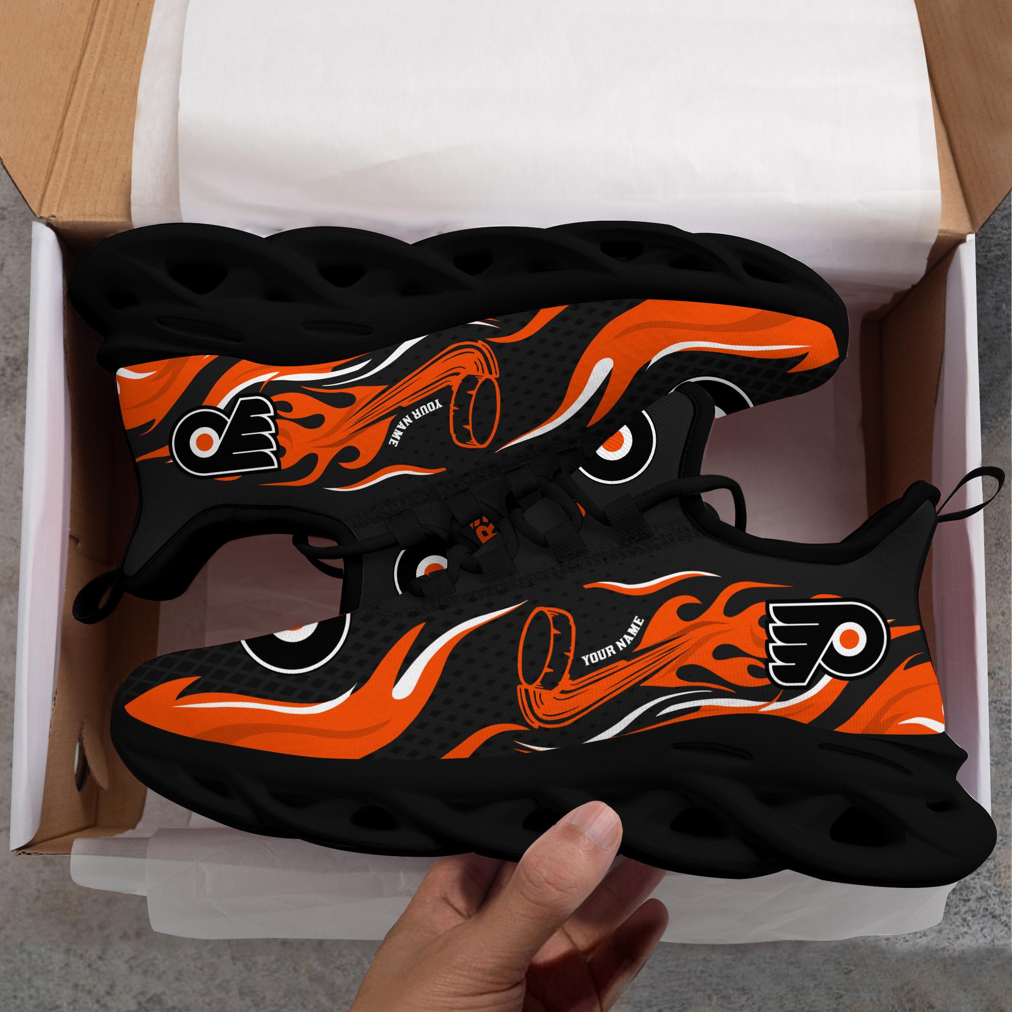 Ideafootwear Philadelphia Flyers Max Soul Shoes Sneakers For Men And Women 3