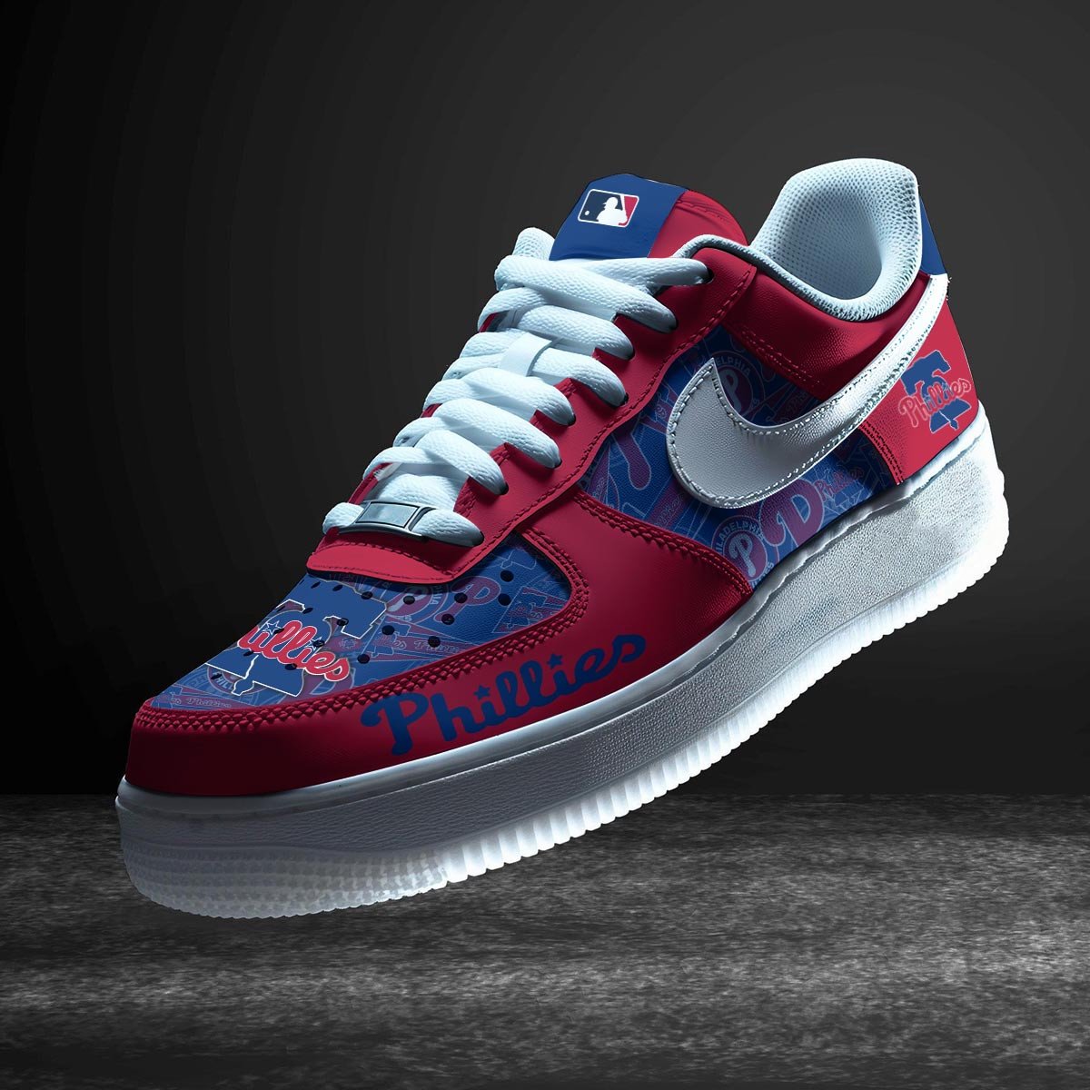 Ideafootwear Philadelphia Phillies Air Low-Top Sneakers Shoes For Men And Women 9
