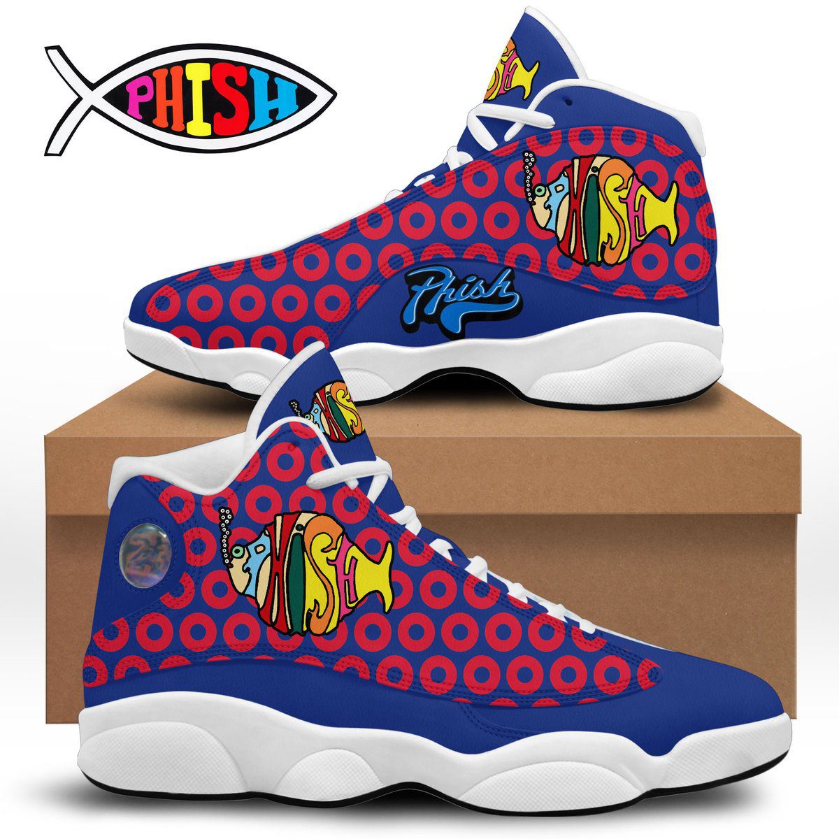 Ideafootwear Phish AJ13 Sneakers Shoes For Men And Women 1