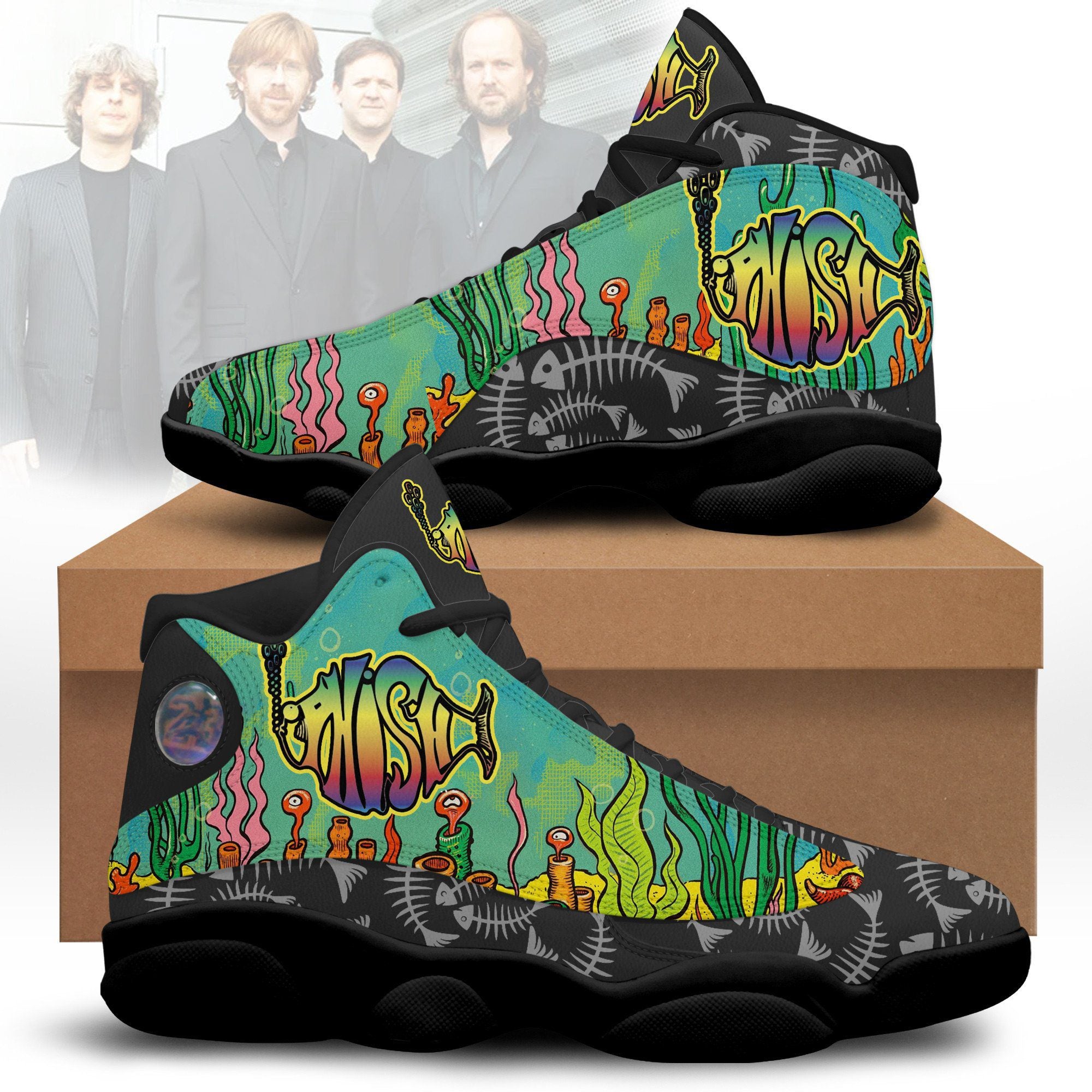 Ideafootwear Phish AJ13 Sneakers Shoes For Men And Women 2