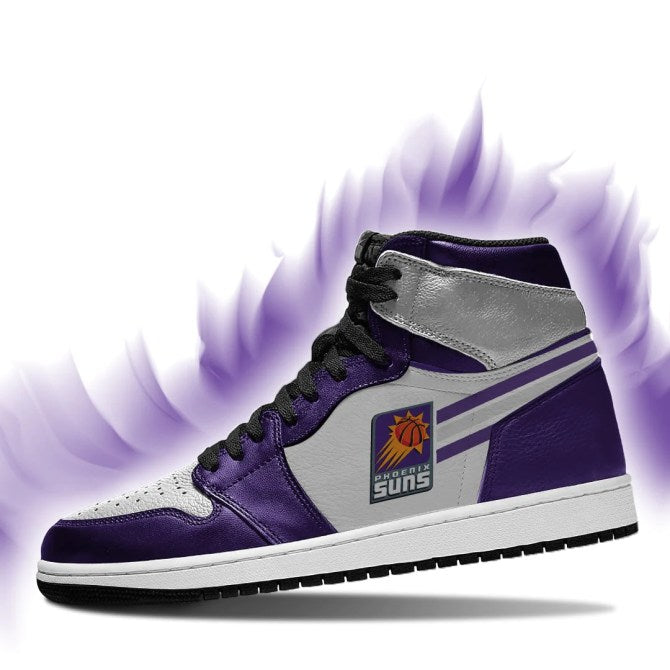 Ideafootwear Phoenix Suns NBA AJ1 High Sneakers Shoes For Men And Women 1