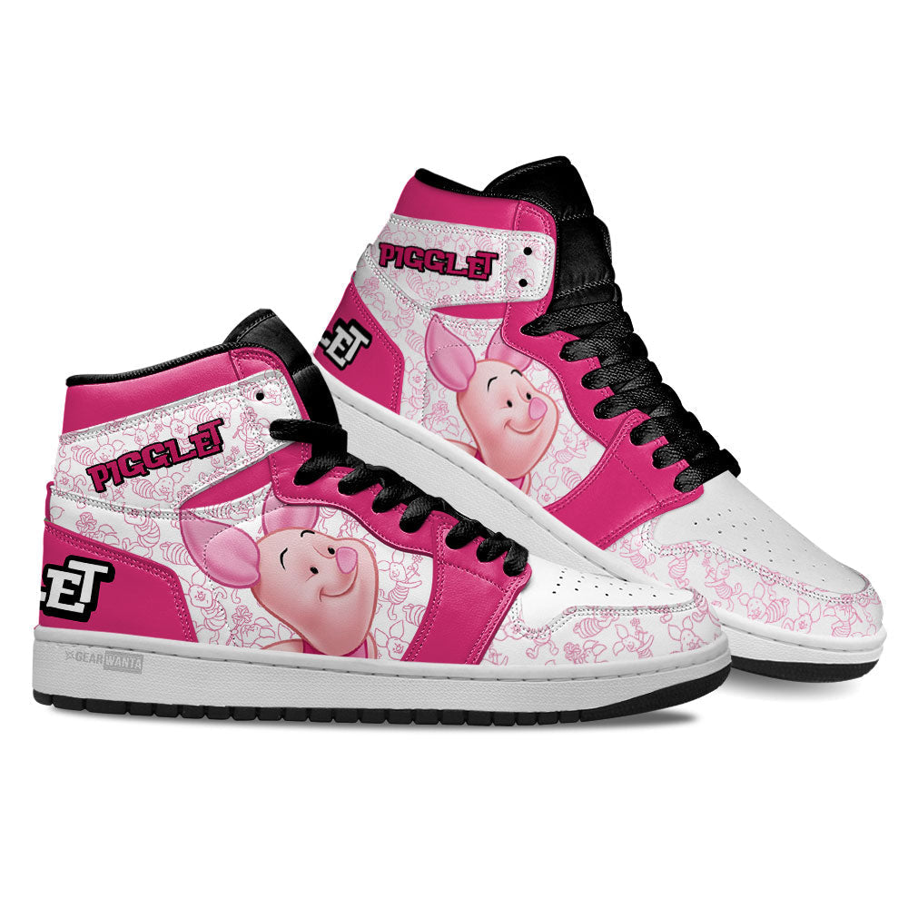 Ideafootwear Pigglet AJ1 High Sneakers Shoes For Men And Women 1