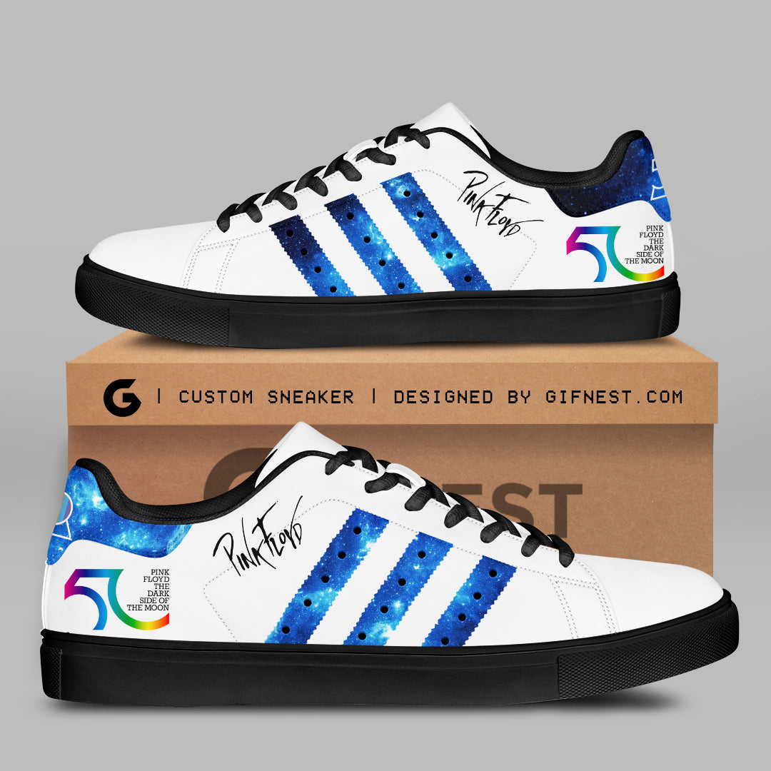 Ideafootwear Pink Floyd Skate Stan Shoes Sneakes For Men And Women 3