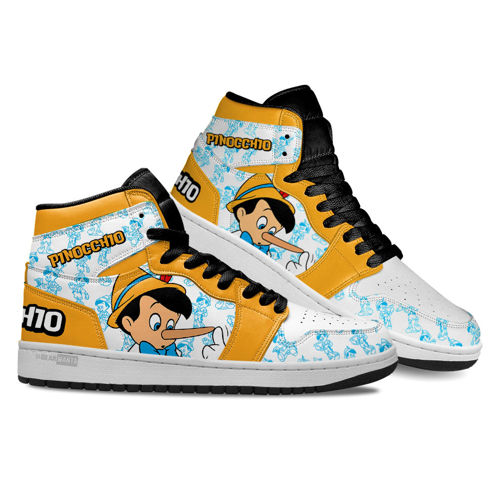 Ideafootwear Pinocchio AJ1 High Sneakers Shoes For Men And Women 1