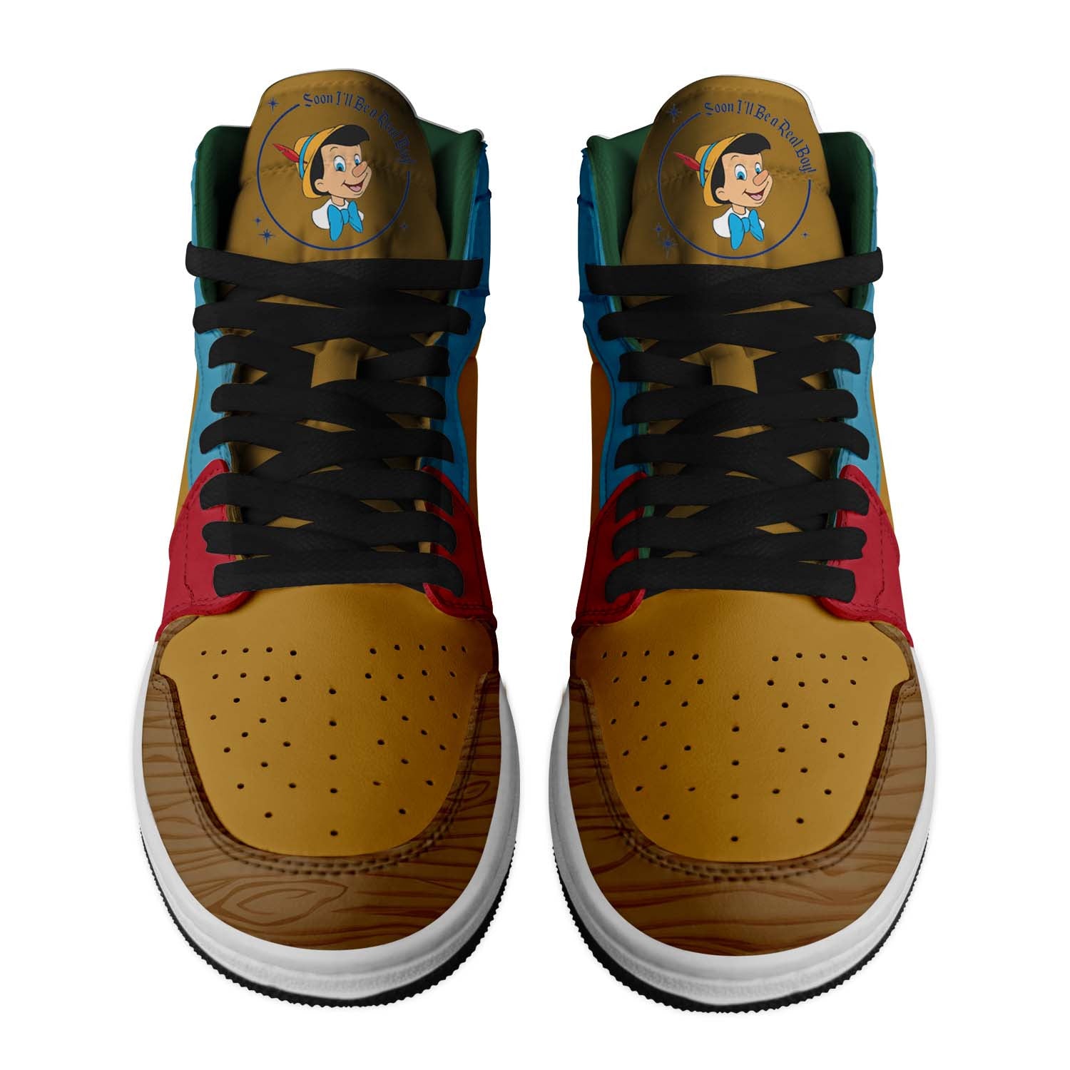 Ideafootwear Pinocchio AJ1 High Sneakers Shoes For Men And Women 2