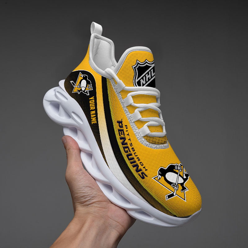 Ideafootwear Pittsburgh Penguins Max Soul Shoes Sneakers For Men And Women 1