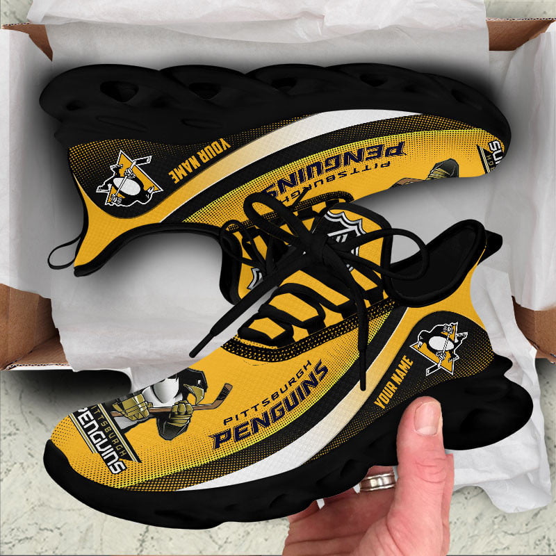 Ideafootwear Pittsburgh Penguins Max Soul Shoes Sneakers For Men And Women 2