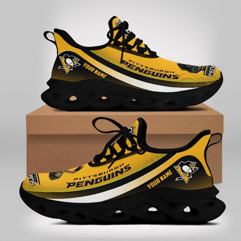 Ideafootwear Pittsburgh Penguins Max Soul Shoes Sneakers For Men And Women 2