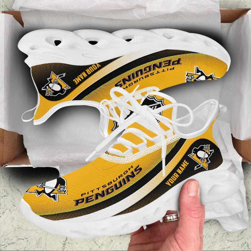 Ideafootwear Pittsburgh Penguins Max Soul Shoes Sneakers For Men And Women 1