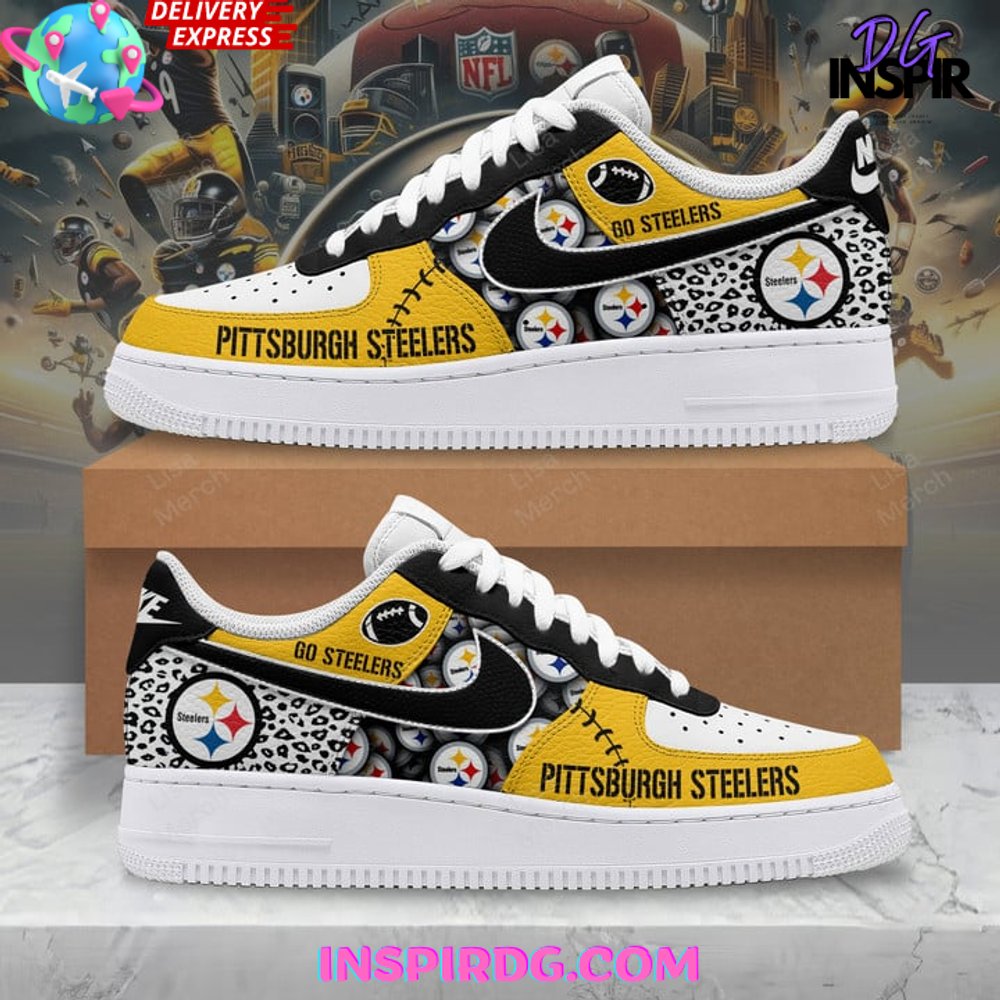 Ideafootwear Pittsburgh Steelers Air Low-Top Sneakers Shoes For Men And Women 10