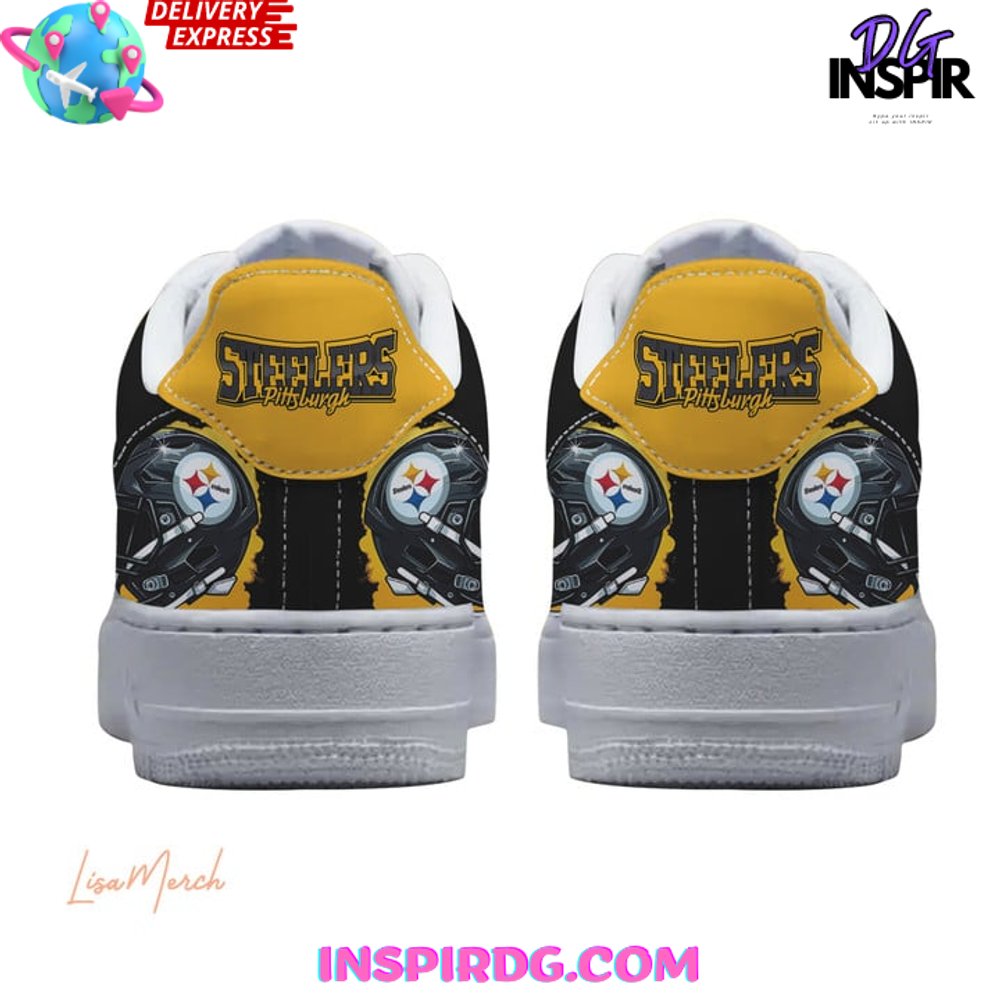 Ideafootwear Pittsburgh Steelers Air Low-Top Sneakers Shoes For Men And Women 11
