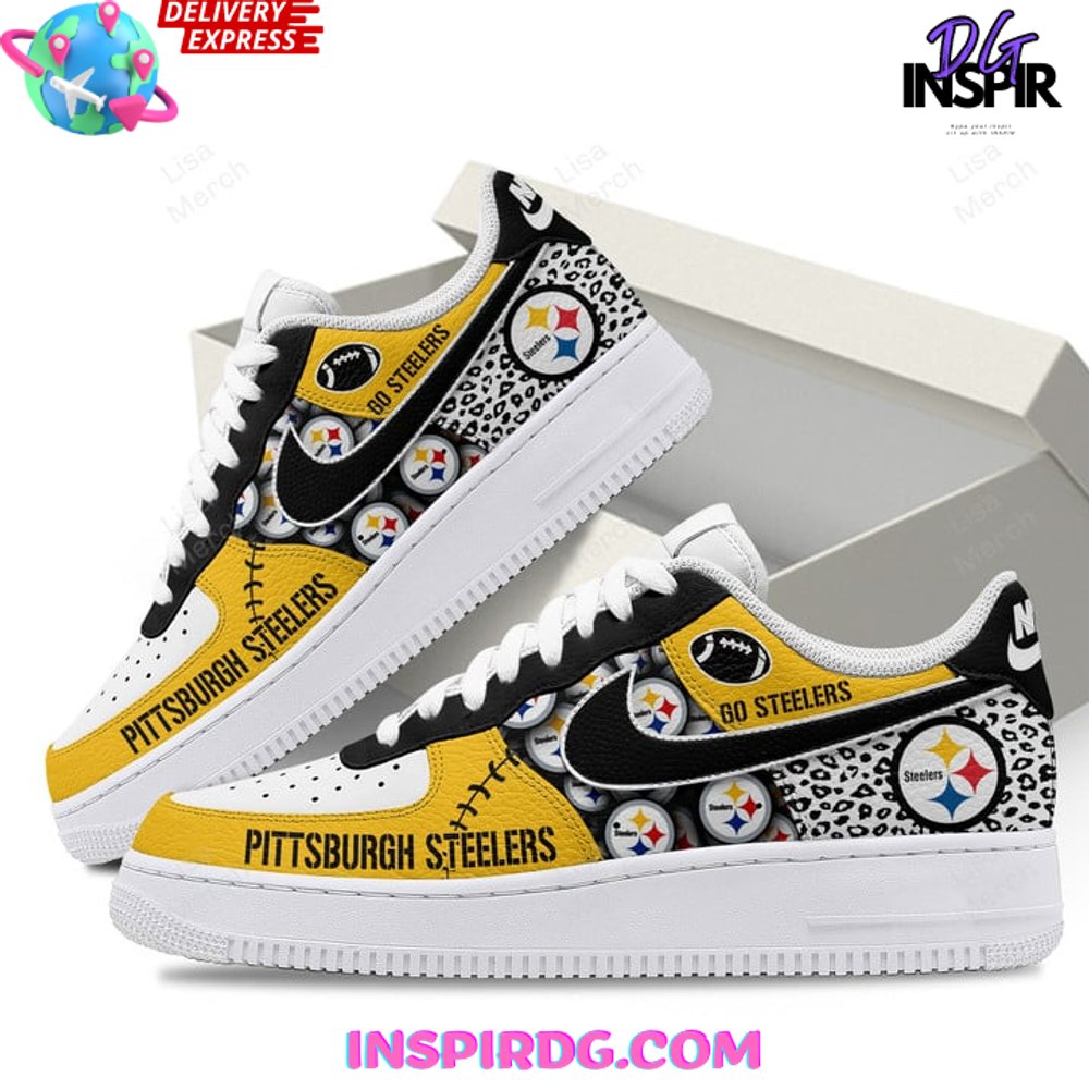 Ideafootwear Pittsburgh Steelers Air Low-Top Sneakers Shoes For Men And Women 10