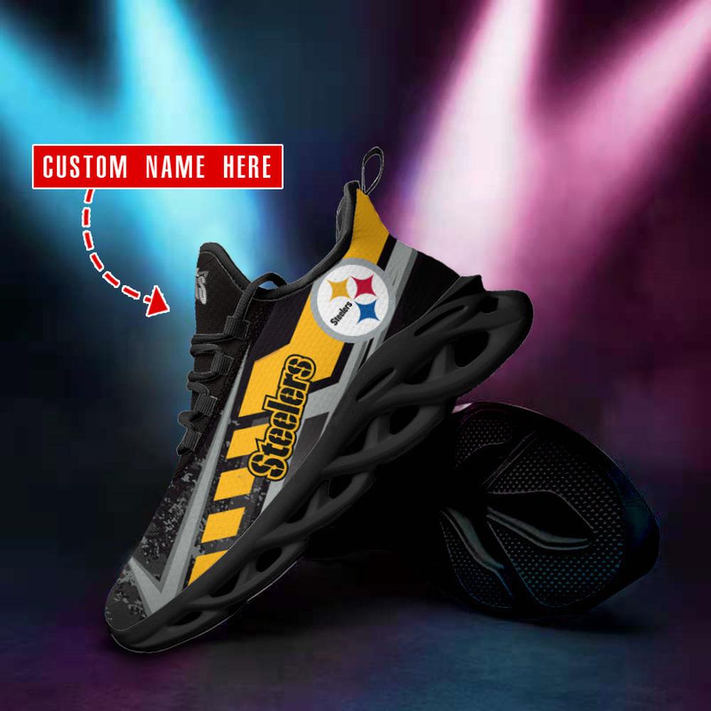 Ideafootwear Pittsburgh Steelers Max Soul Shoes Sneakers For Men And Women 97