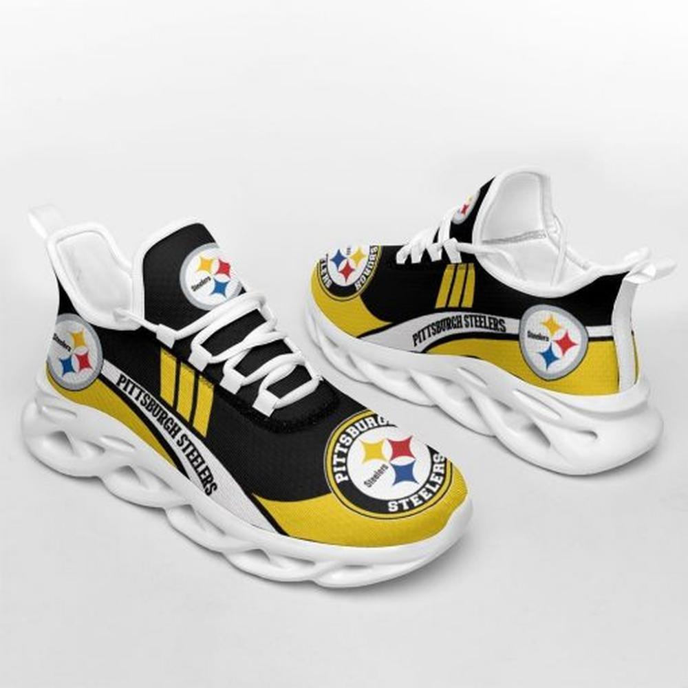 Ideafootwear Pittsburgh Steelers Max Soul Shoes Sneakers For Men And Women 57