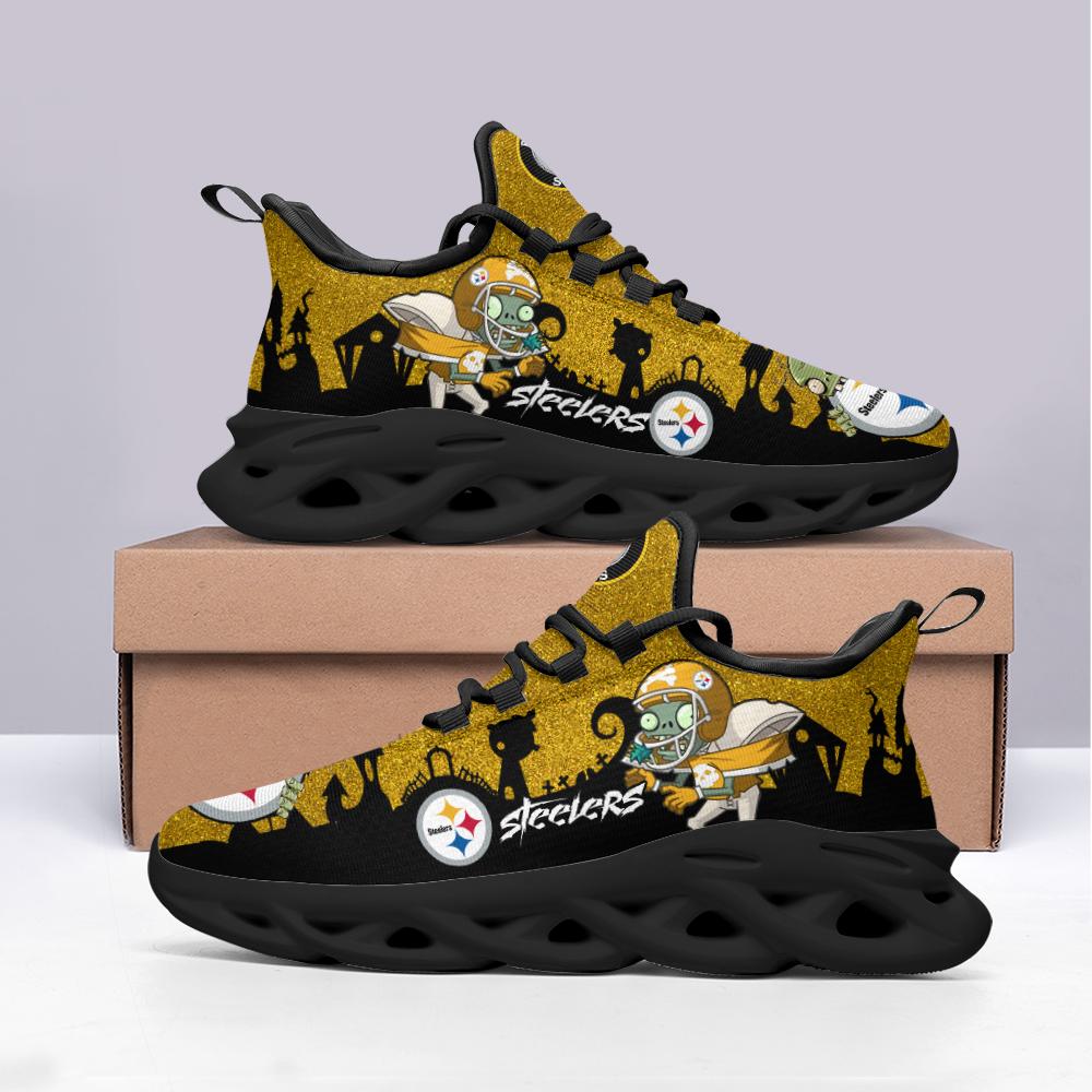 Ideafootwear Pittsburgh Steelers Max Soul Shoes Sneakers For Men And Women 87