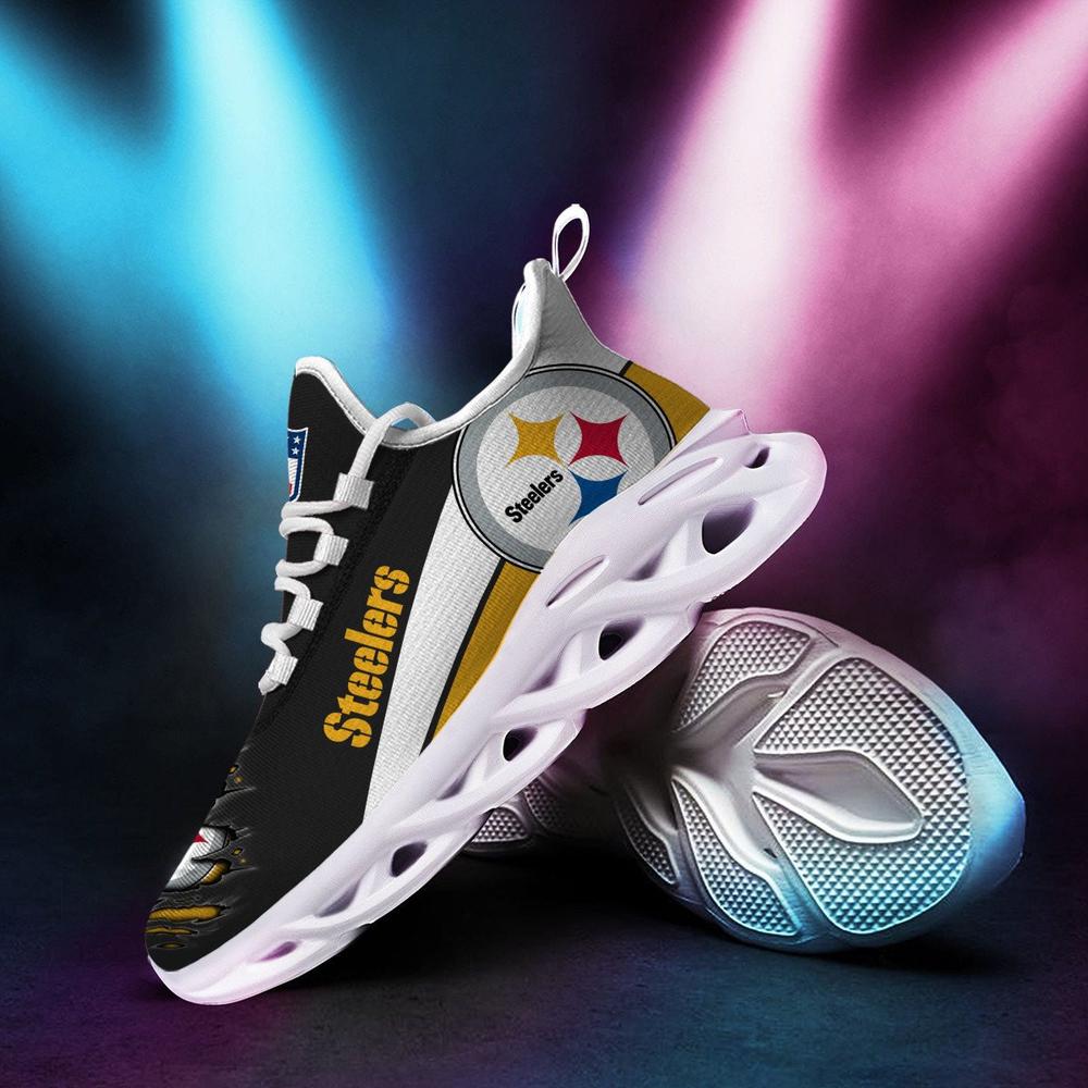 Ideafootwear Pittsburgh Steelers Max Soul Shoes Sneakers For Men And Women 51