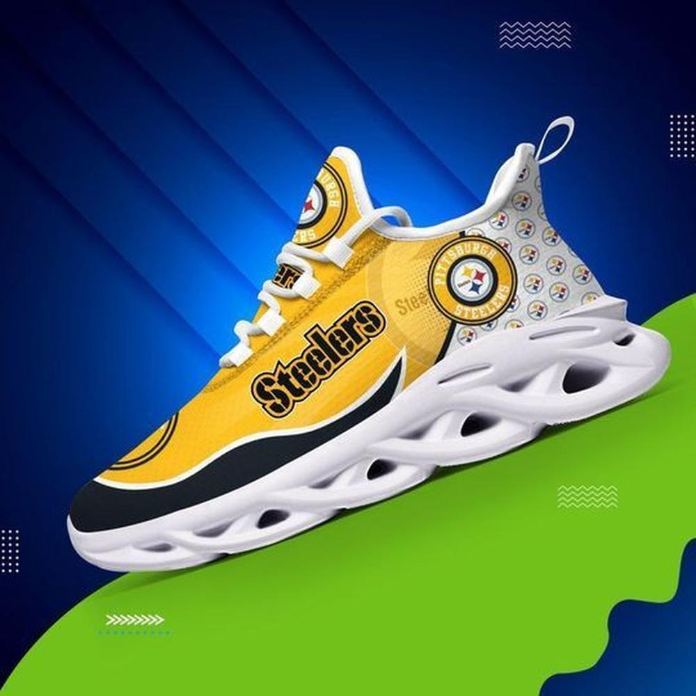 Ideafootwear Pittsburgh Steelers Max Soul Shoes Sneakers For Men And Women 29