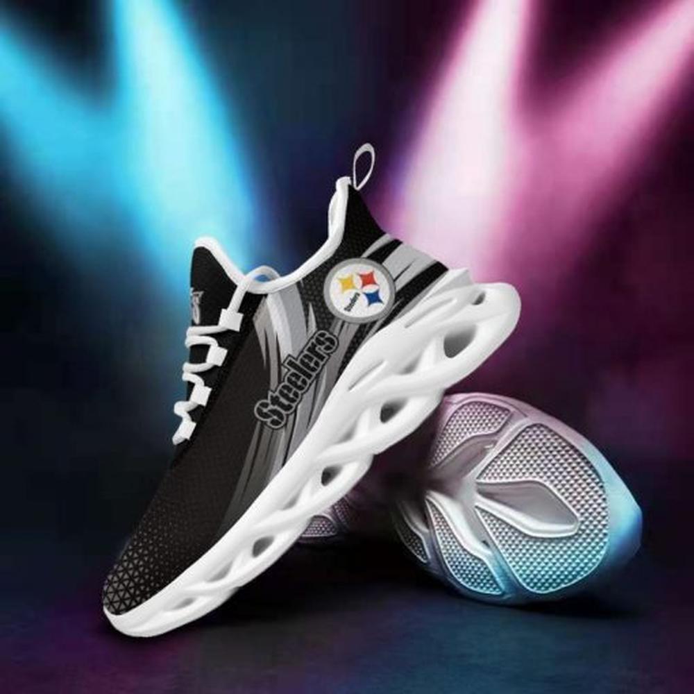 Ideafootwear Pittsburgh Steelers Max Soul Shoes Sneakers For Men And Women 12