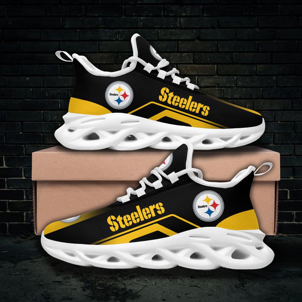 Ideafootwear Pittsburgh Steelers Max Soul Shoes Sneakers For Men And Women 58