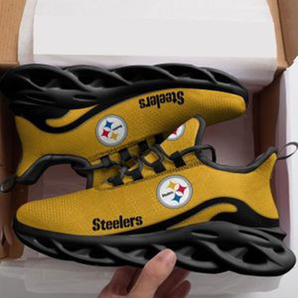 Ideafootwear Pittsburgh Steelers Max Soul Shoes Sneakers For Men And Women 159