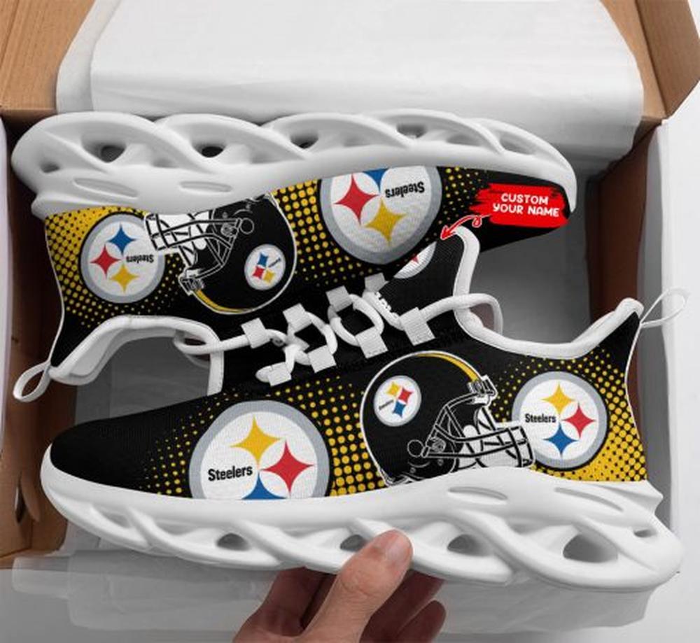 Ideafootwear Pittsburgh Steelers Max Soul Shoes Sneakers For Men And Women 116