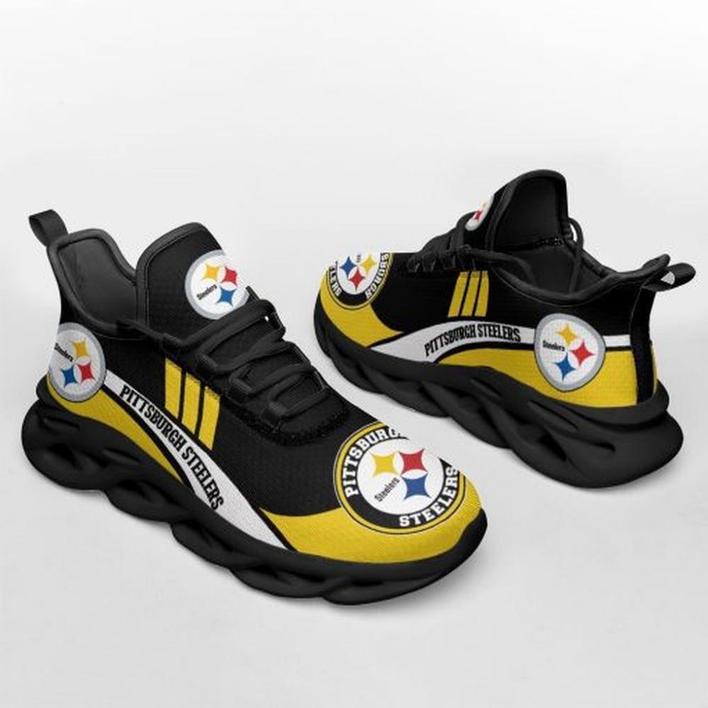 Ideafootwear Pittsburgh Steelers Max Soul Shoes Sneakers For Men And Women 57