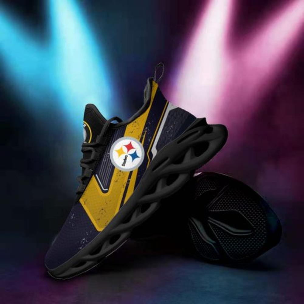 Ideafootwear Pittsburgh Steelers Max Soul Shoes Sneakers For Men And Women 154