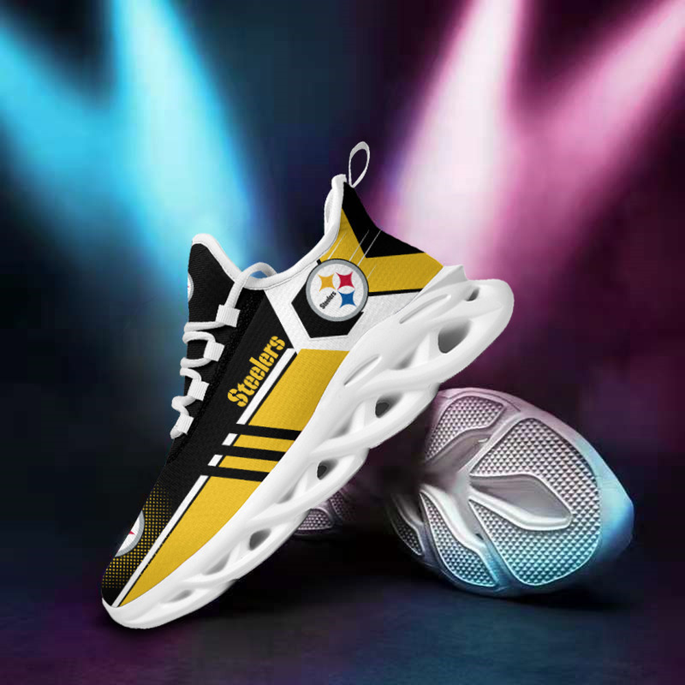 Ideafootwear Pittsburgh Steelers Max Soul Shoes Sneakers For Men And Women 175