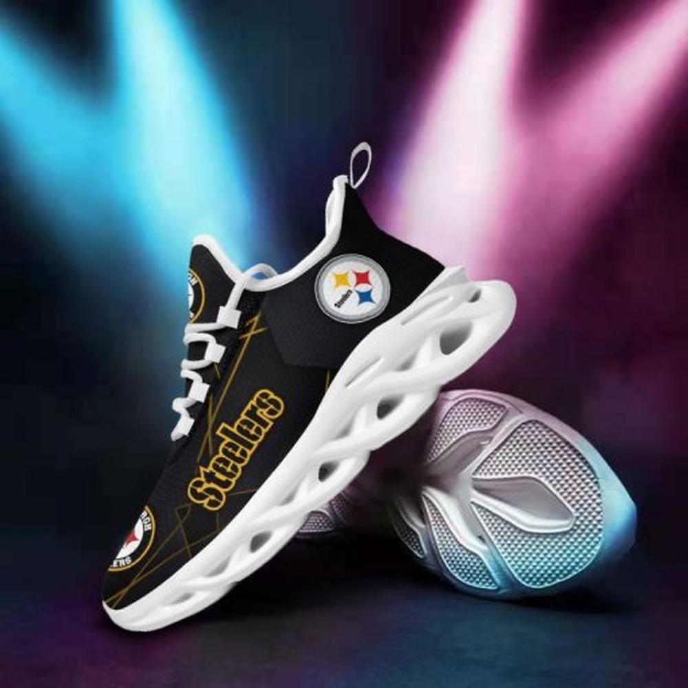 Ideafootwear Pittsburgh Steelers Max Soul Shoes Sneakers For Men And Women 156
