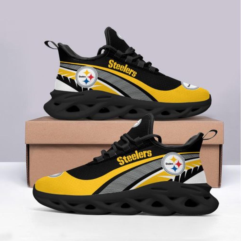 Ideafootwear Pittsburgh Steelers Max Soul Shoes Sneakers For Men And Women 62