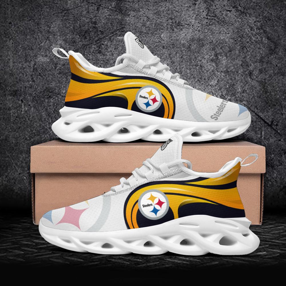 Ideafootwear Pittsburgh Steelers Max Soul Shoes Sneakers For Men And Women 72