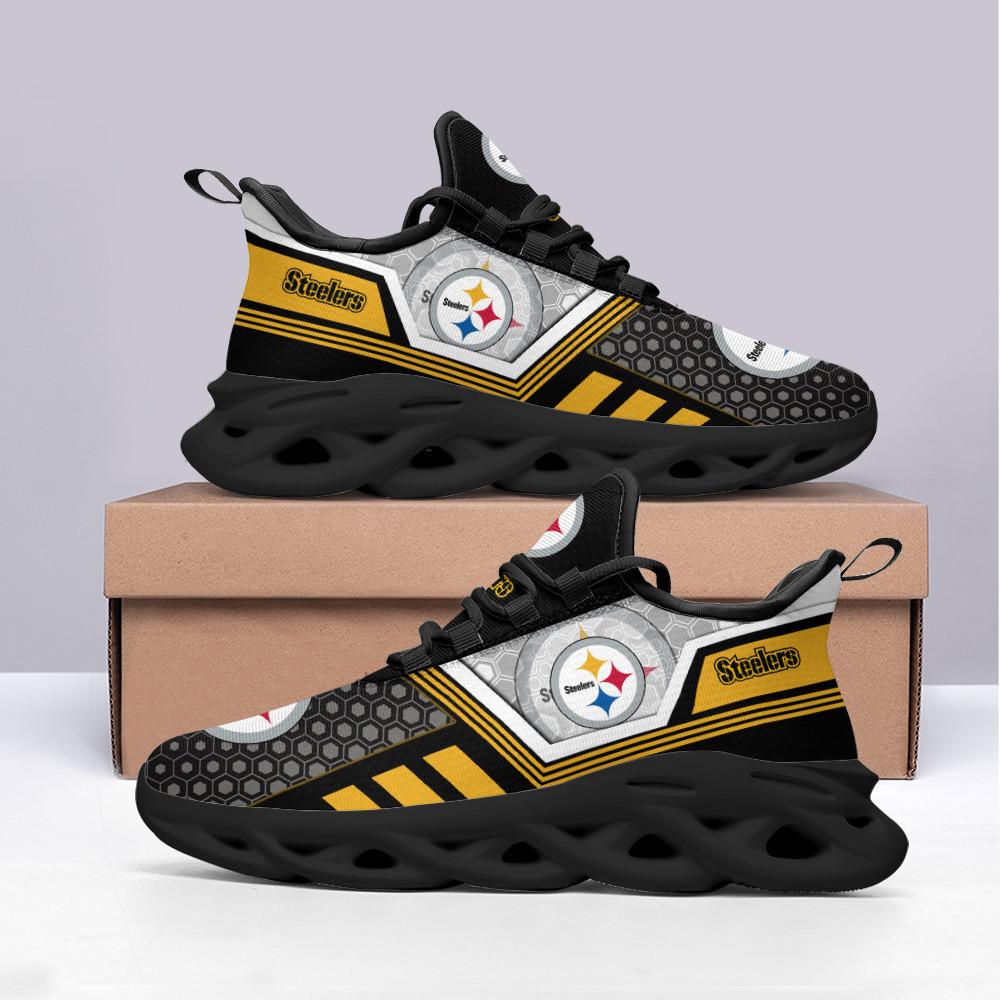 Ideafootwear Pittsburgh Steelers Max Soul Shoes Sneakers For Men And Women 55
