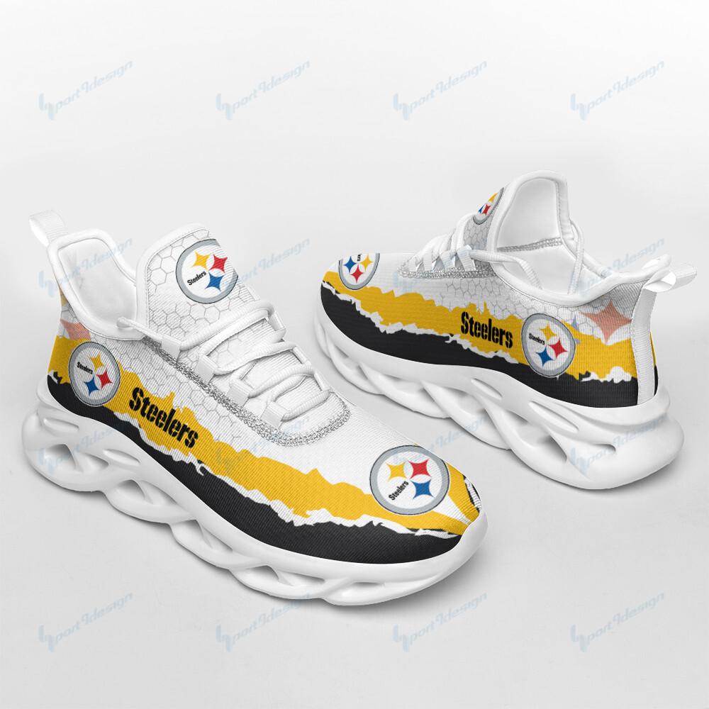 Ideafootwear Pittsburgh Steelers Max Soul Shoes Sneakers For Men And Women 113