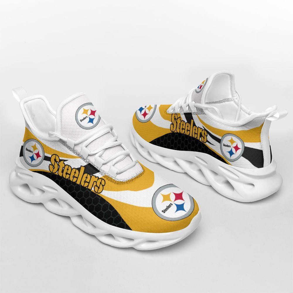 Ideafootwear Pittsburgh Steelers Max Soul Shoes Sneakers For Men And Women 25