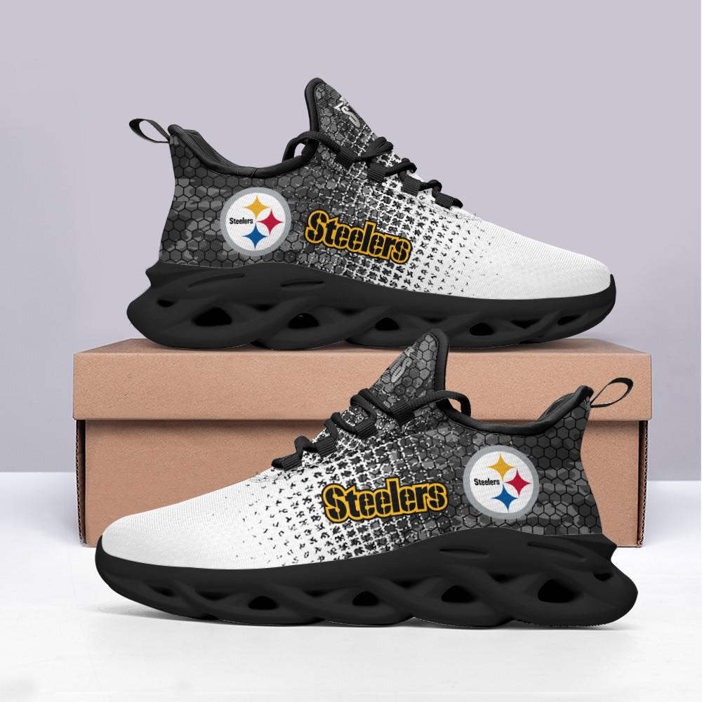 Ideafootwear Pittsburgh Steelers Max Soul Shoes Sneakers For Men And Women 71