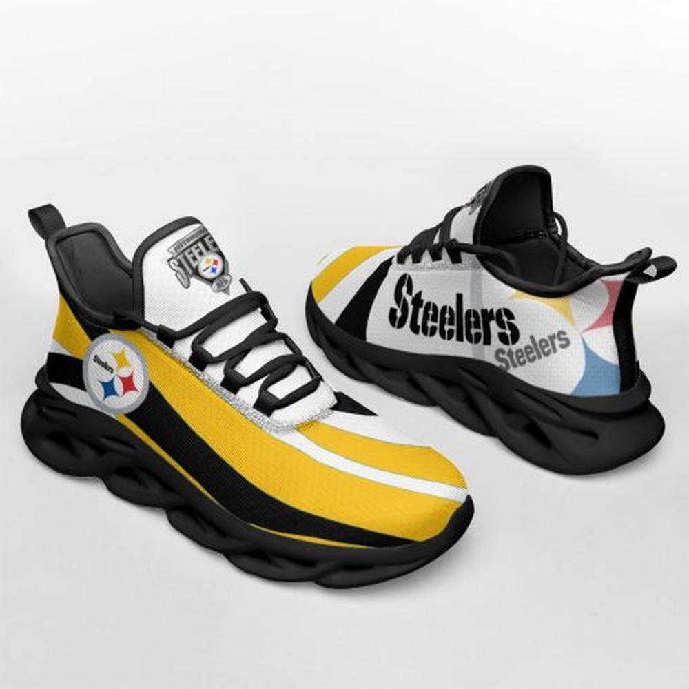Ideafootwear Pittsburgh Steelers Max Soul Shoes Sneakers For Men And Women 180