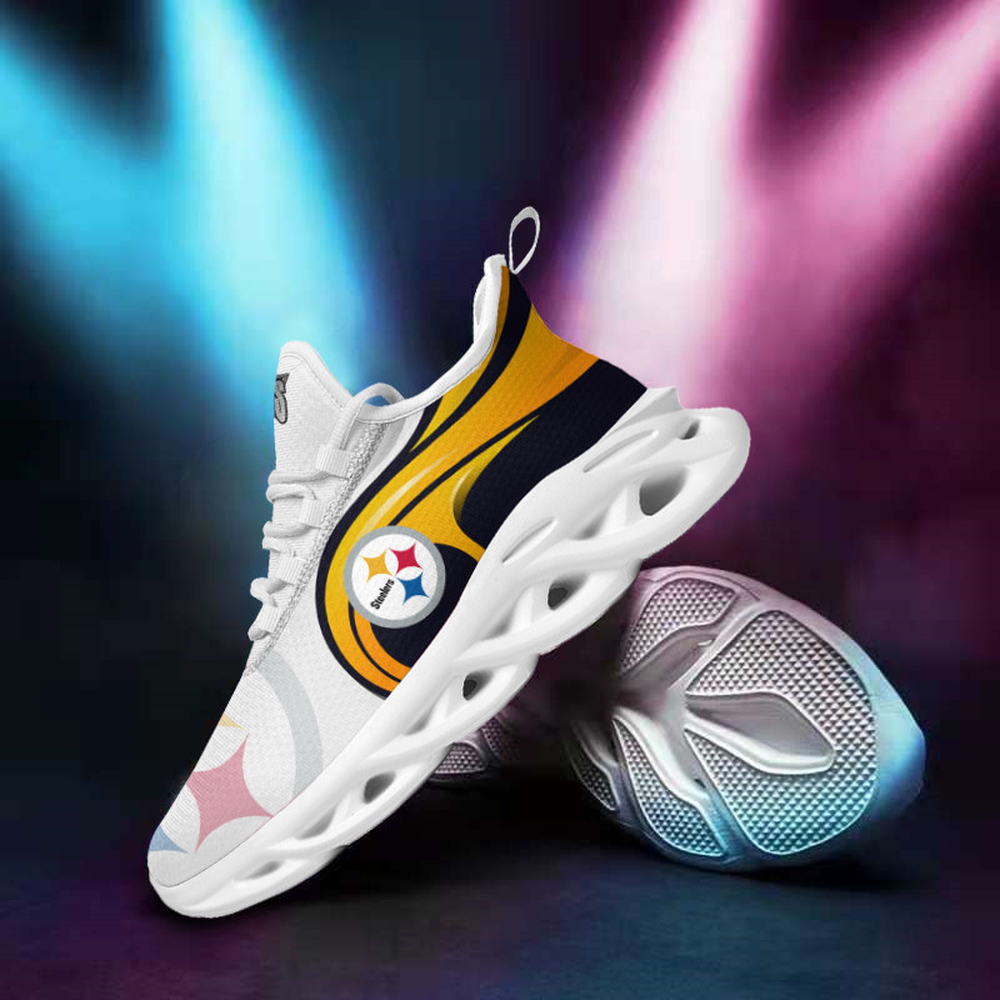 Ideafootwear Pittsburgh Steelers Max Soul Shoes Sneakers For Men And Women 72