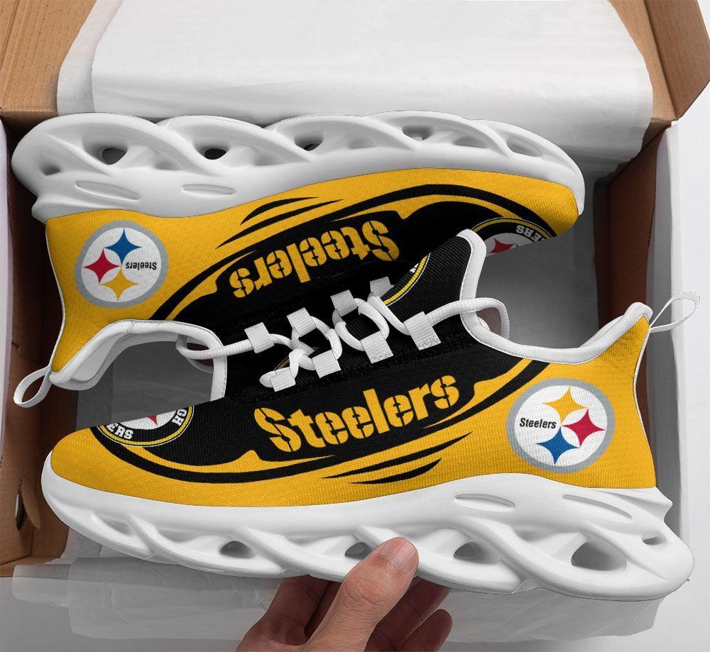 Ideafootwear Pittsburgh Steelers Max Soul Shoes Sneakers For Men And Women 32