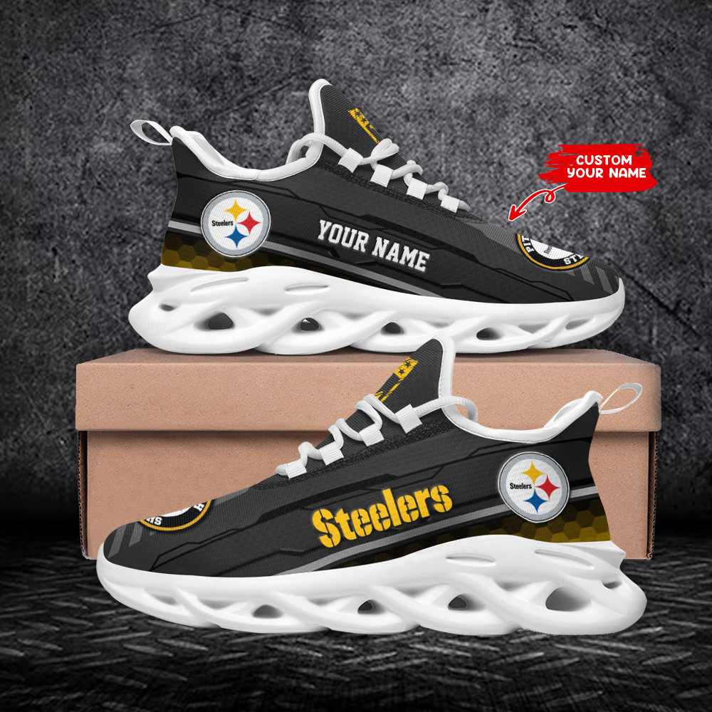 Ideafootwear Pittsburgh Steelers Max Soul Shoes Sneakers For Men And Women 115