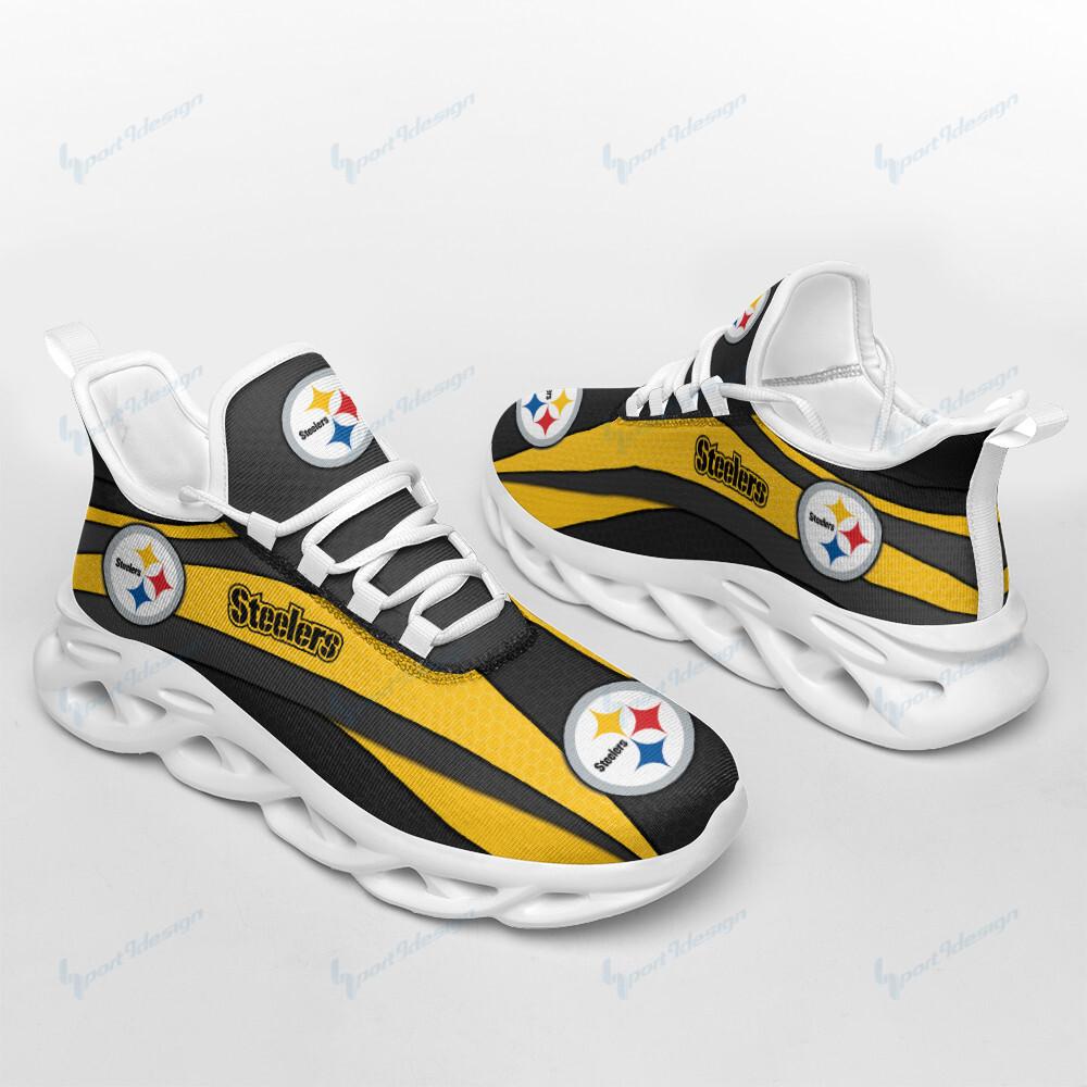 Ideafootwear Pittsburgh Steelers Max Soul Shoes Sneakers For Men And Women 85
