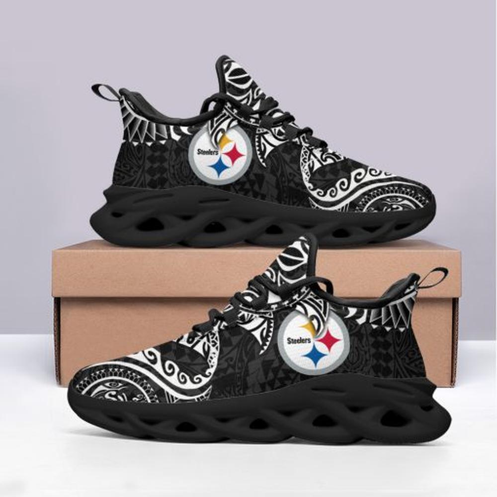 Ideafootwear Pittsburgh Steelers Max Soul Shoes Sneakers For Men And Women 177