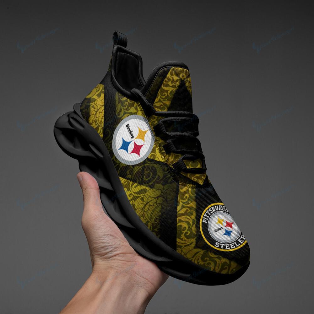 Ideafootwear Pittsburgh Steelers Max Soul Shoes Sneakers For Men And Women 56