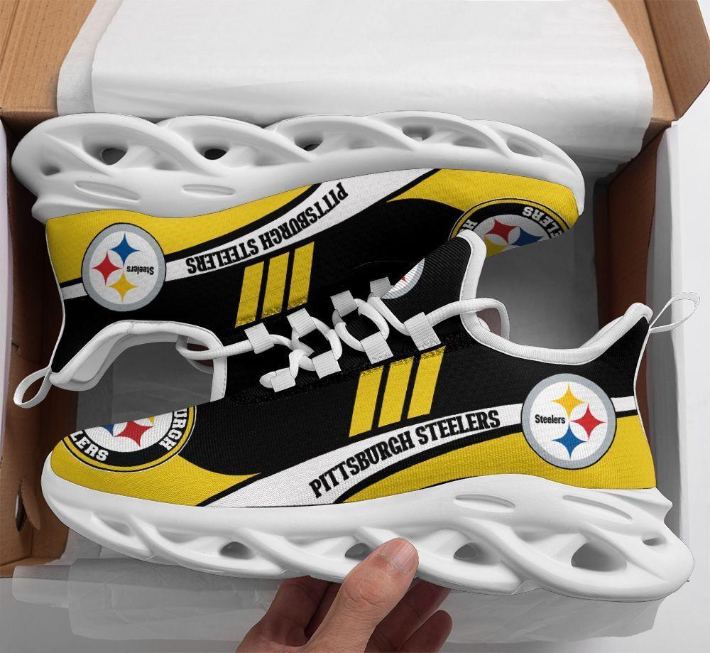 Ideafootwear Pittsburgh Steelers Max Soul Shoes Sneakers For Men And Women 57