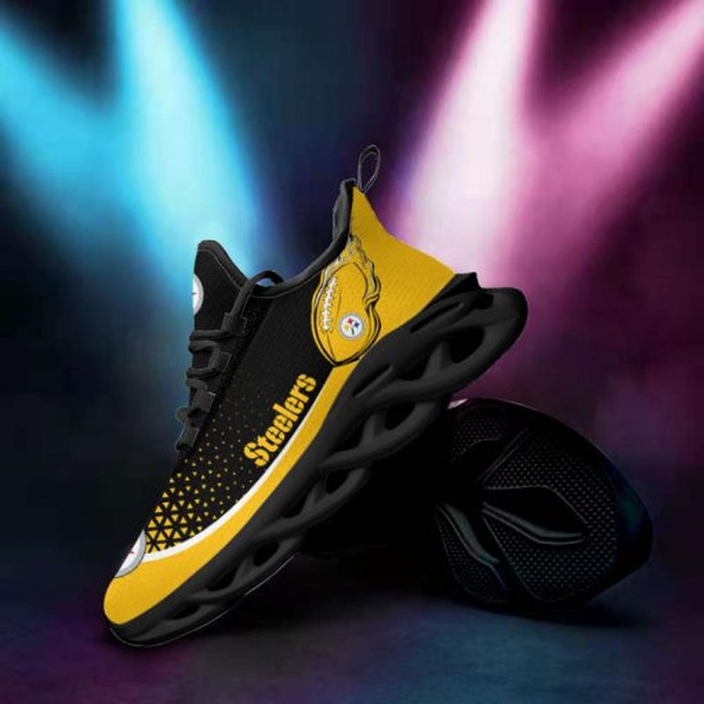 Ideafootwear Pittsburgh Steelers Max Soul Shoes Sneakers For Men And Women 76