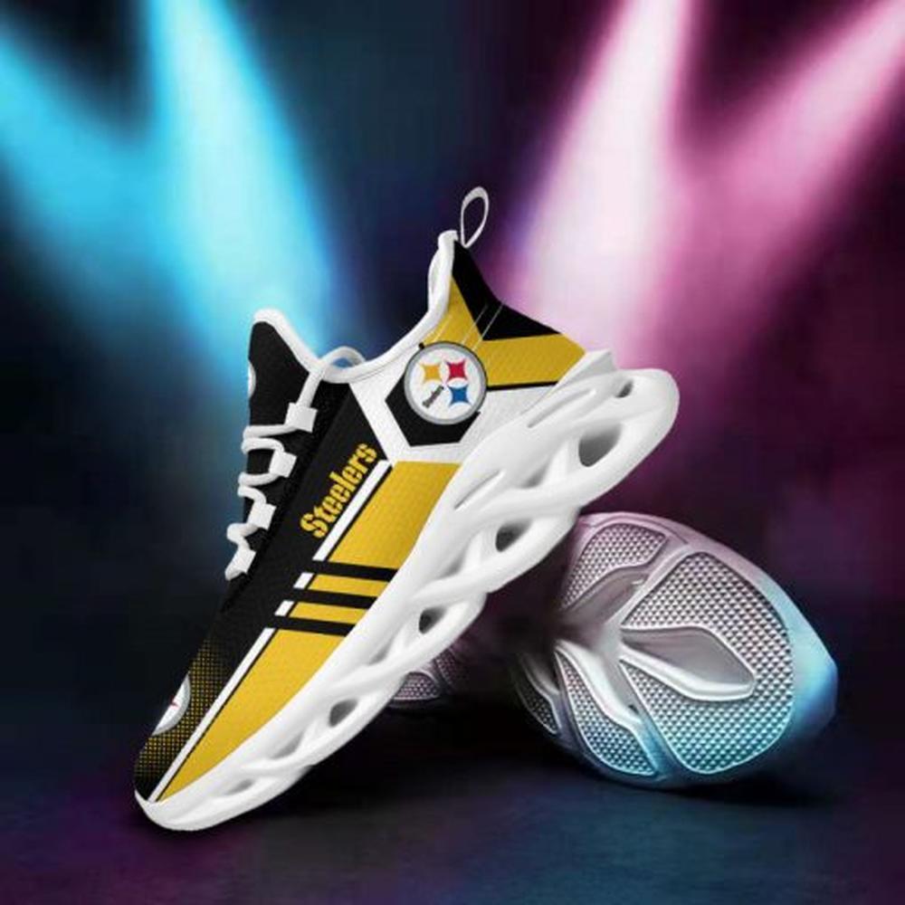 Ideafootwear Pittsburgh Steelers Max Soul Shoes Sneakers For Men And Women 175