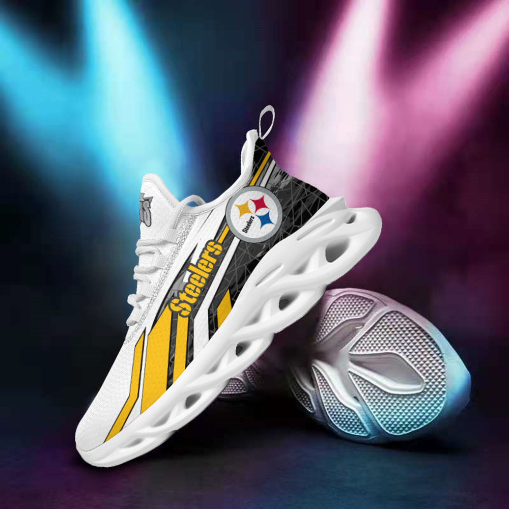 Ideafootwear Pittsburgh Steelers Max Soul Shoes Sneakers For Men And Women 68