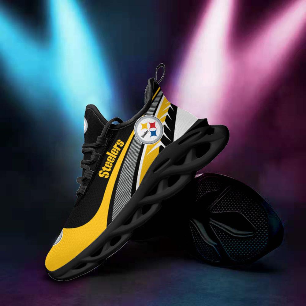 Ideafootwear Pittsburgh Steelers Max Soul Shoes Sneakers For Men And Women 62