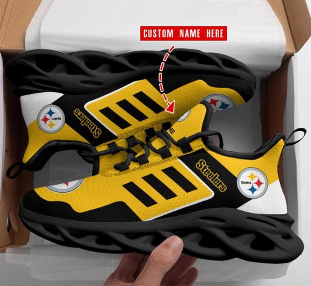 Ideafootwear Pittsburgh Steelers Max Soul Shoes Sneakers For Men And Women 138